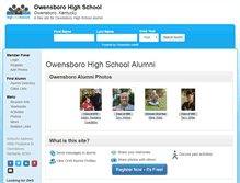 Tablet Screenshot of owensborohighschool.net